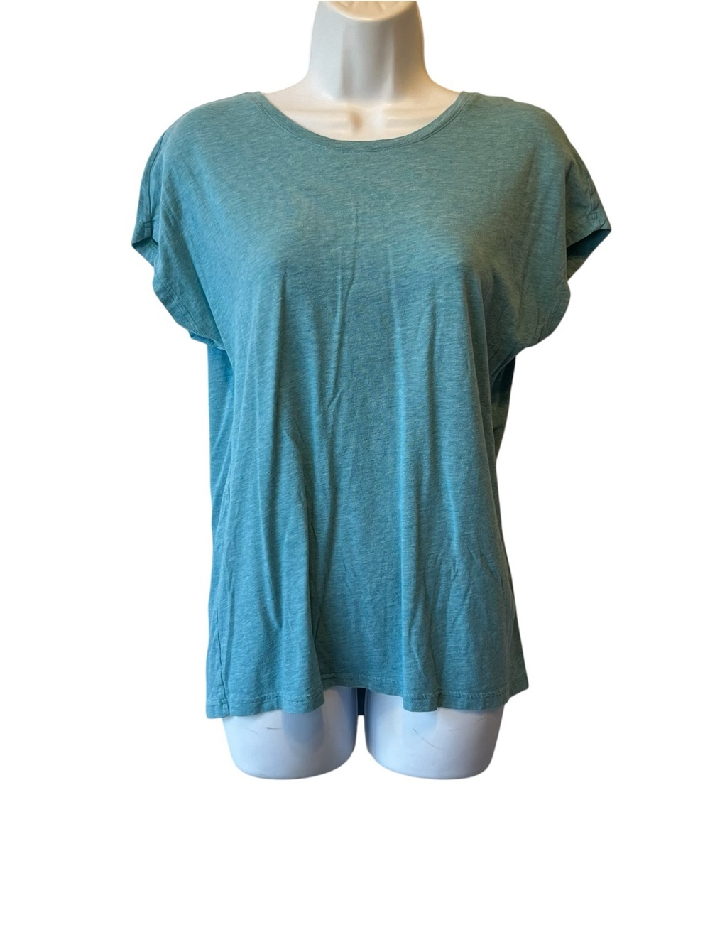 On Cloud Running performance Tee Small Blue Short sleeve shirt Womens top